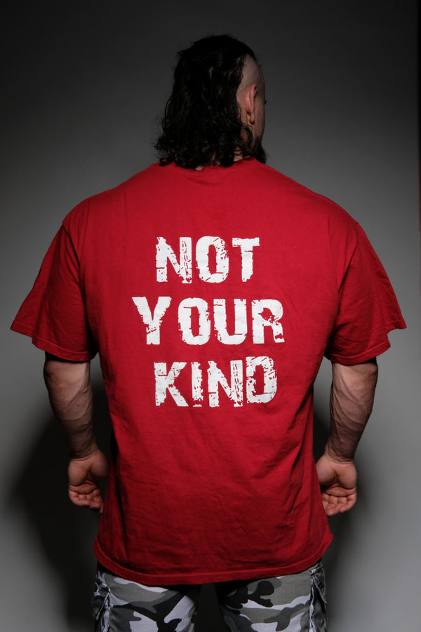 Slipknot We Are Not Your Kind Red Grey Logo T-Shirt